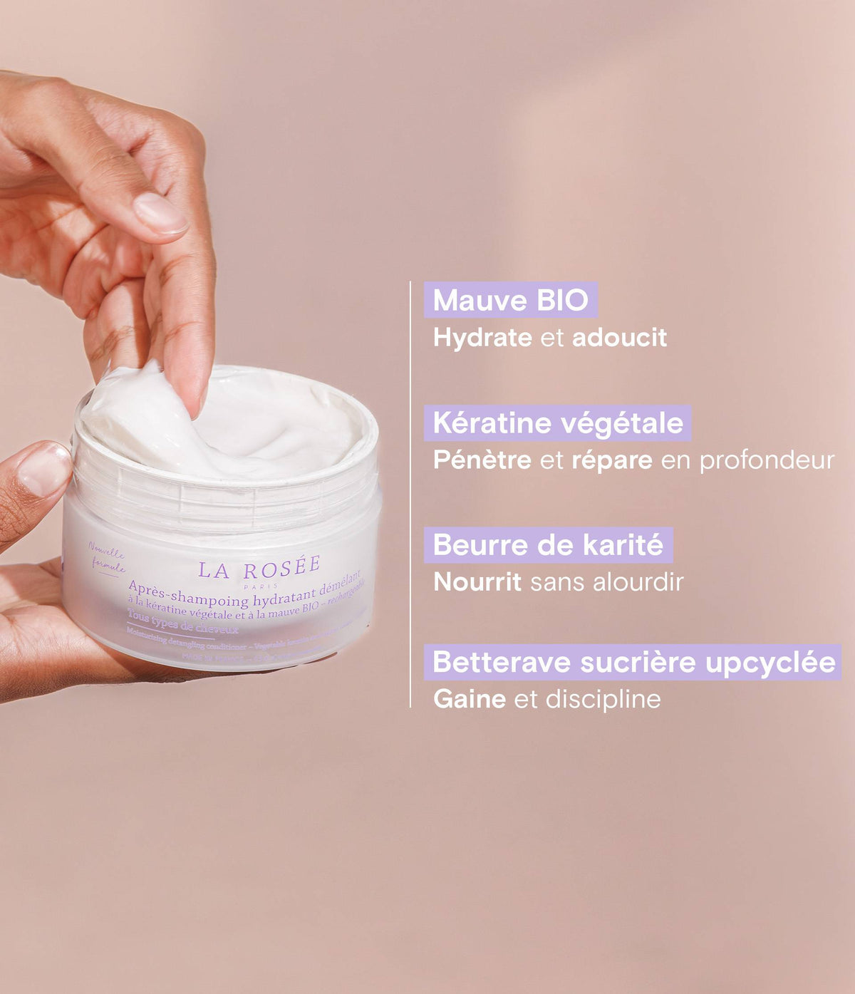 Après-shampoing hydratant démêlant