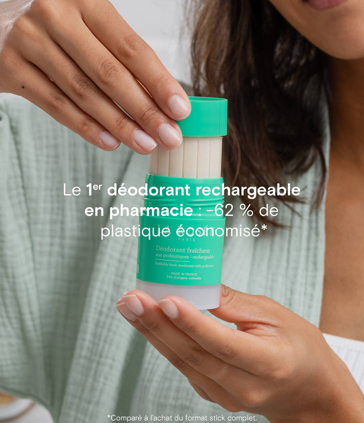 Déodorant rechargeable fraîcheur