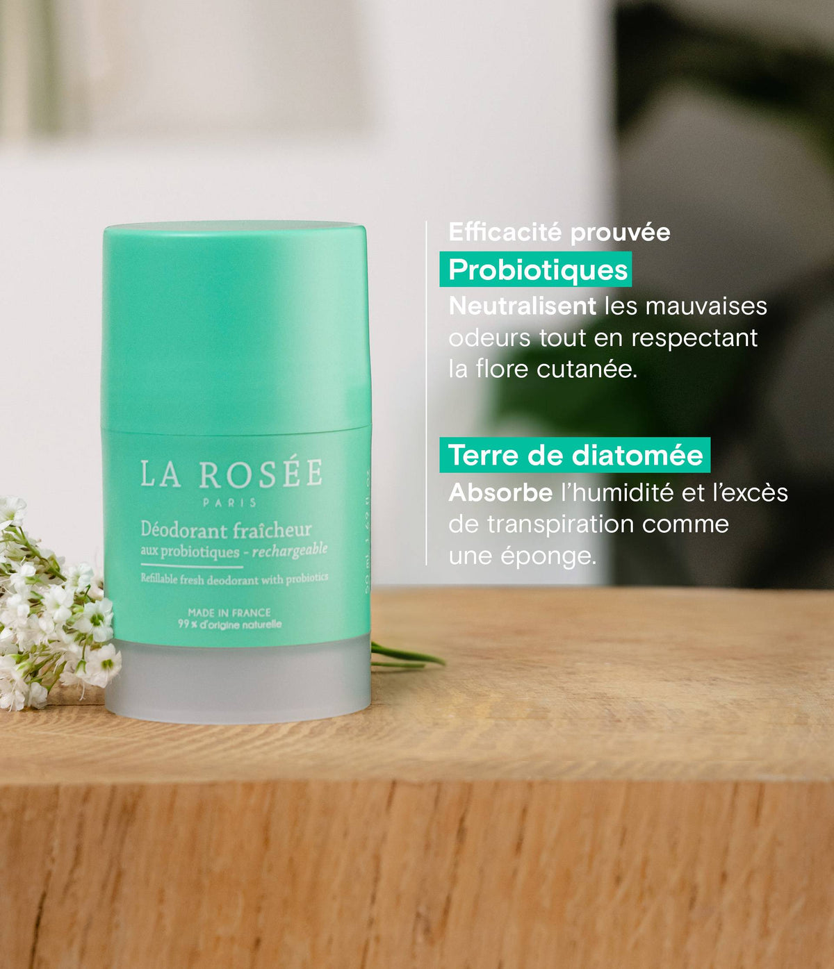Déodorant rechargeable fraîcheur