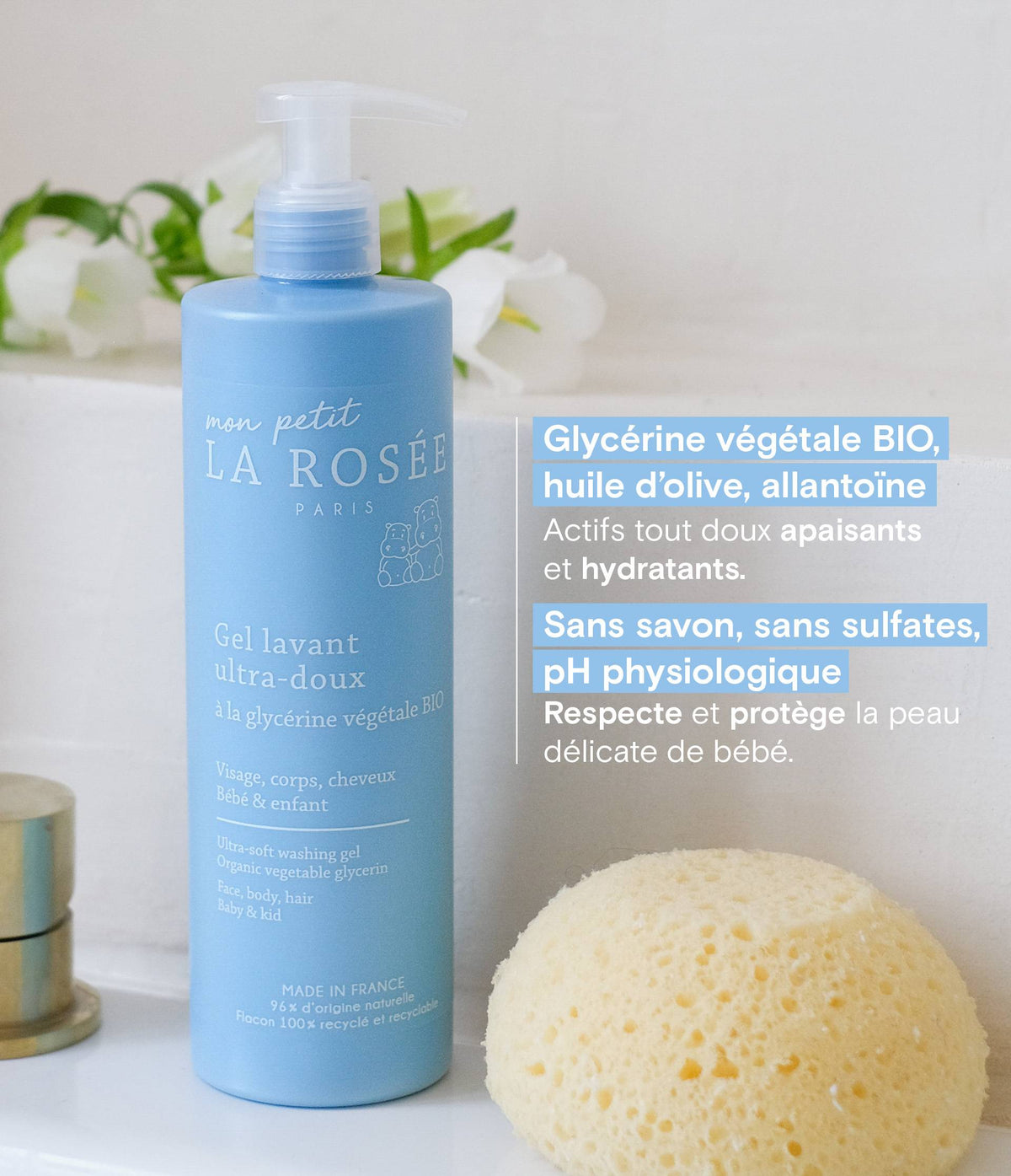Recharge Gel lavant ultra-doux bébé
