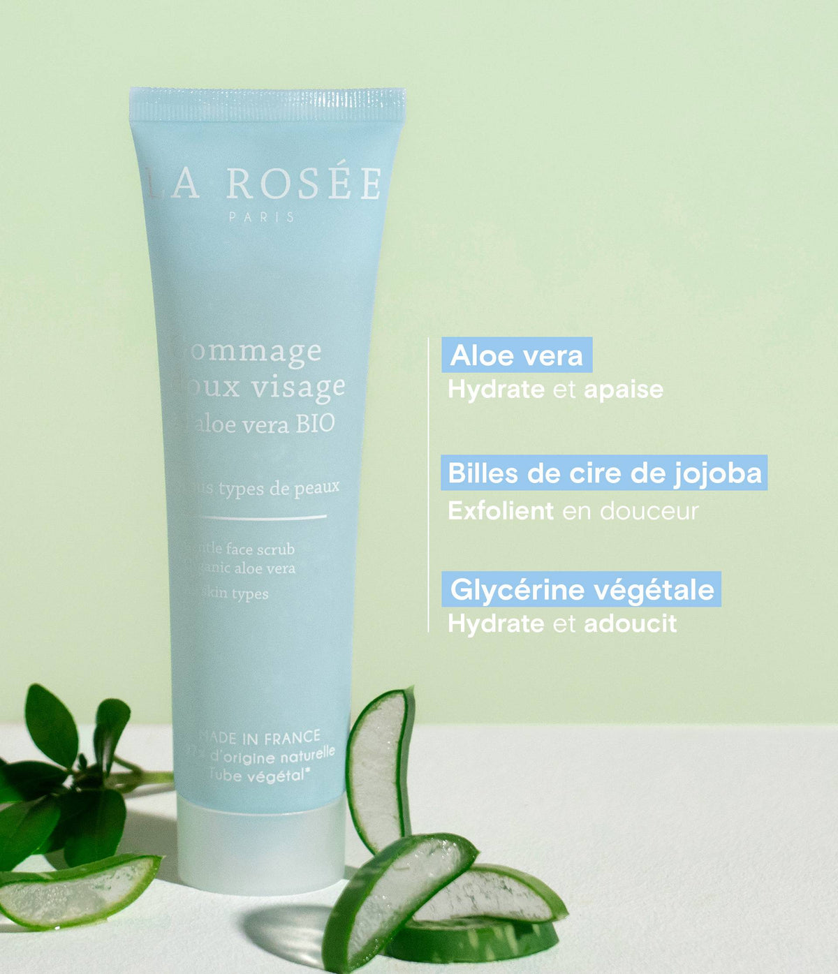 Gommage doux visage