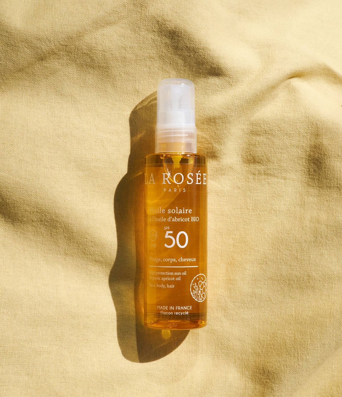 Huile solaire SPF 50