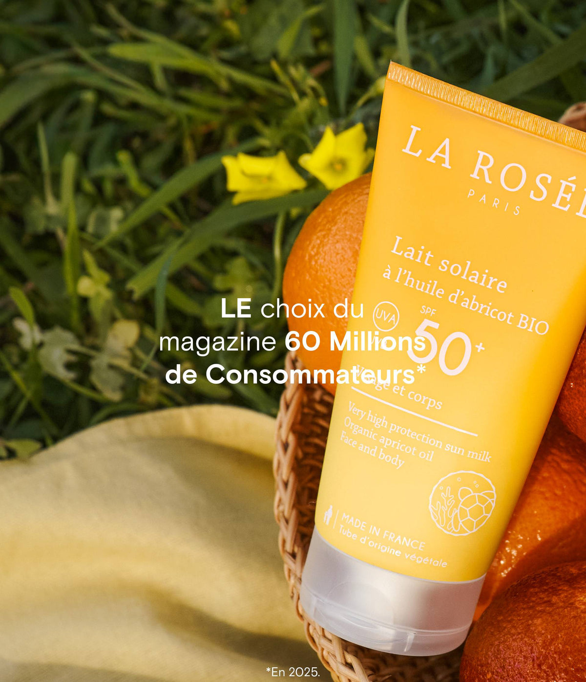 Lait solaire SPF 50+