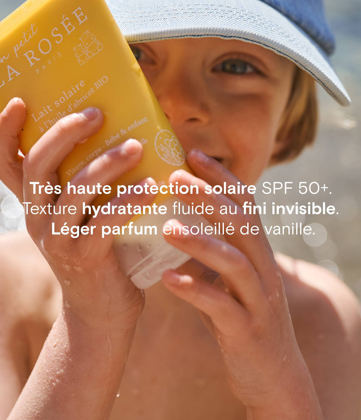 Lait solaire bébé SPF 50 +