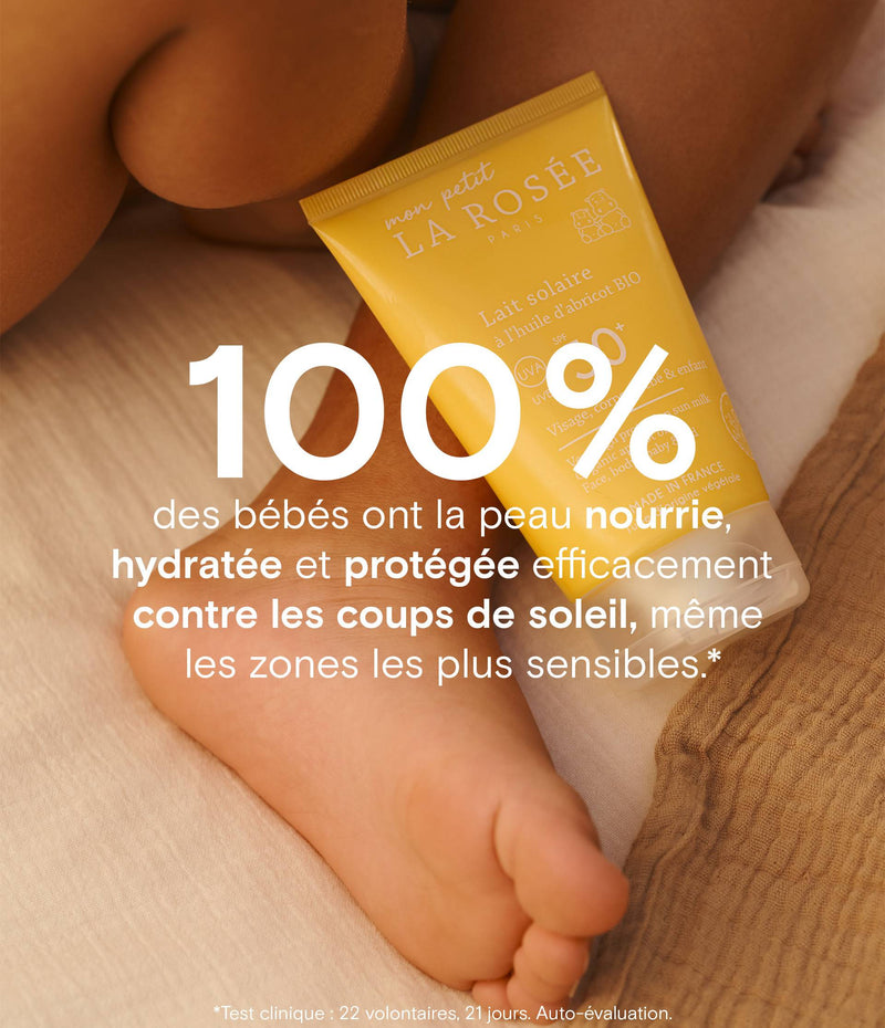Lait solaire bébé SPF 50 +