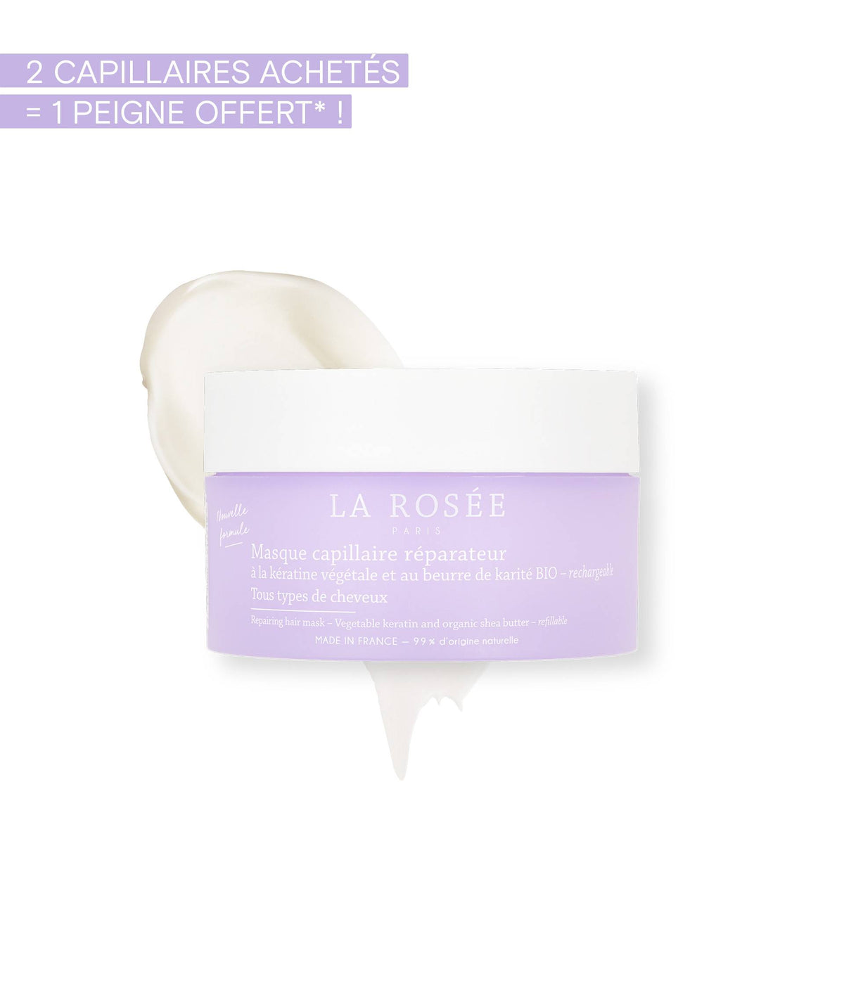 Masque capillaire réparateur