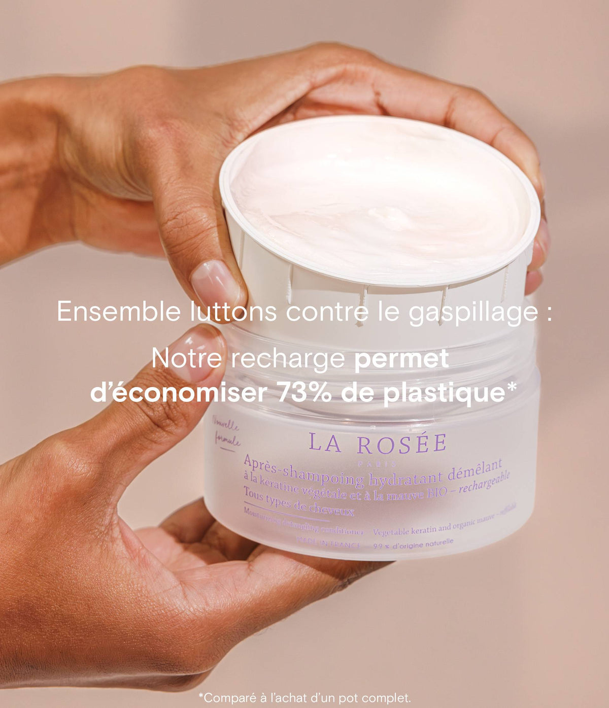 Recharge après-shampoing hydratant démêlant