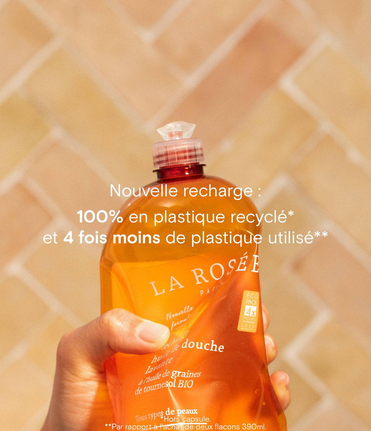 Recharge Huile de douche lavante