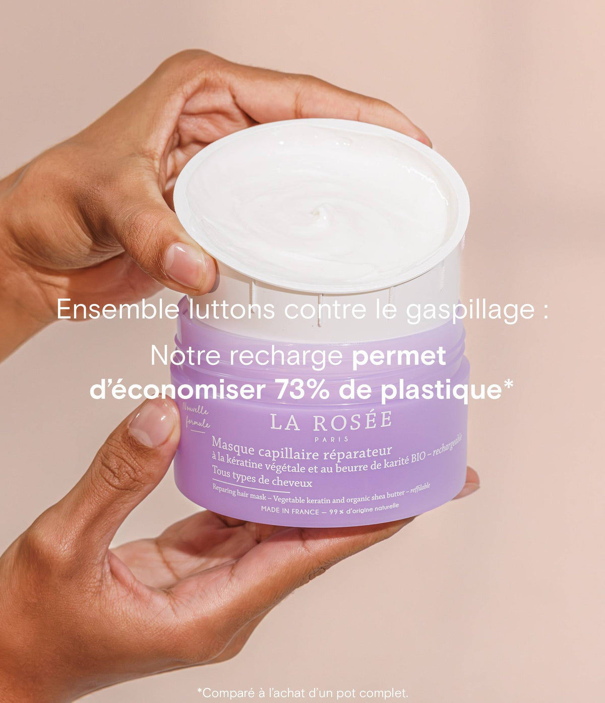 Recharge masque capillaire réparateur