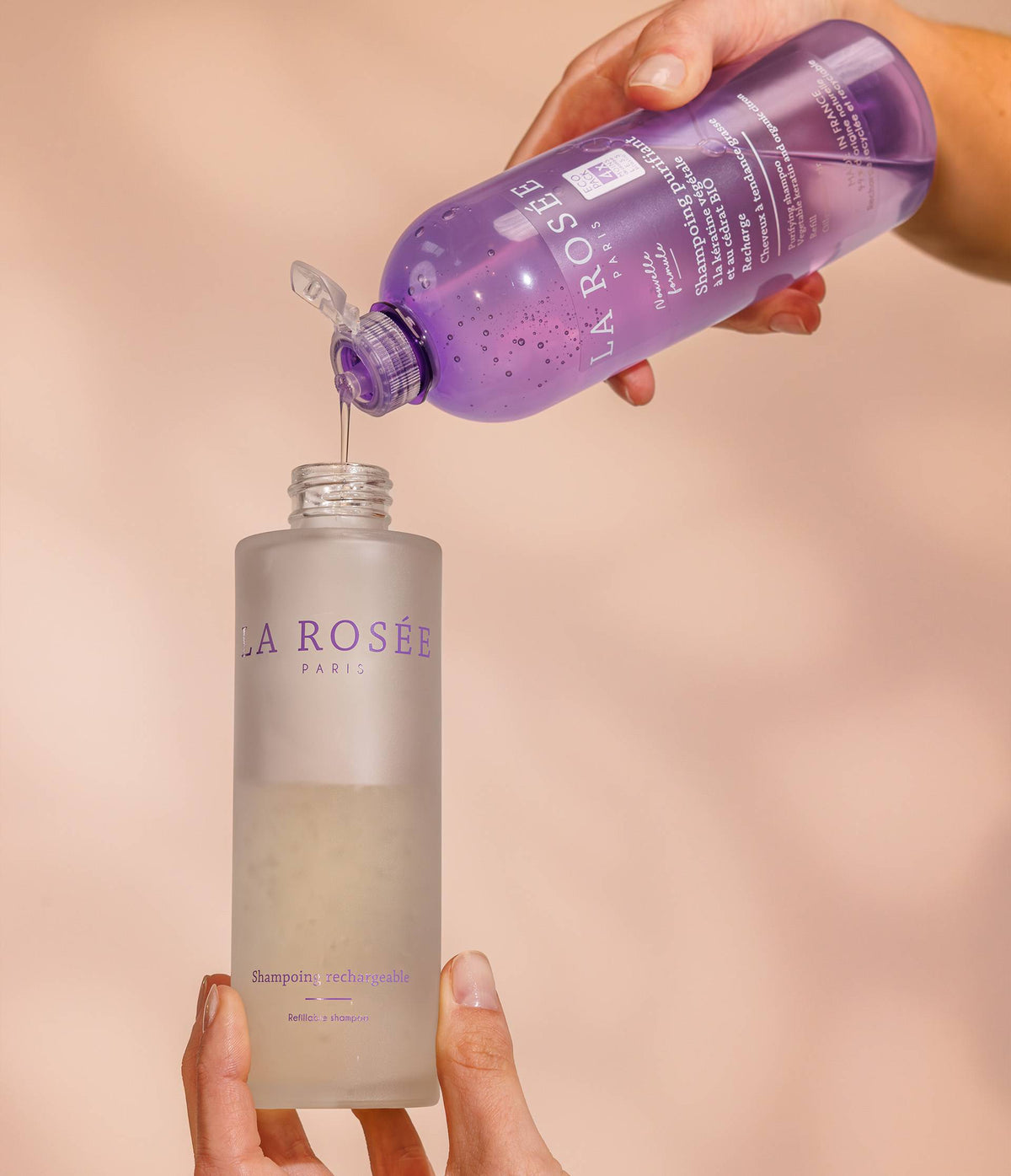 Routine cheveux à tendance grasse