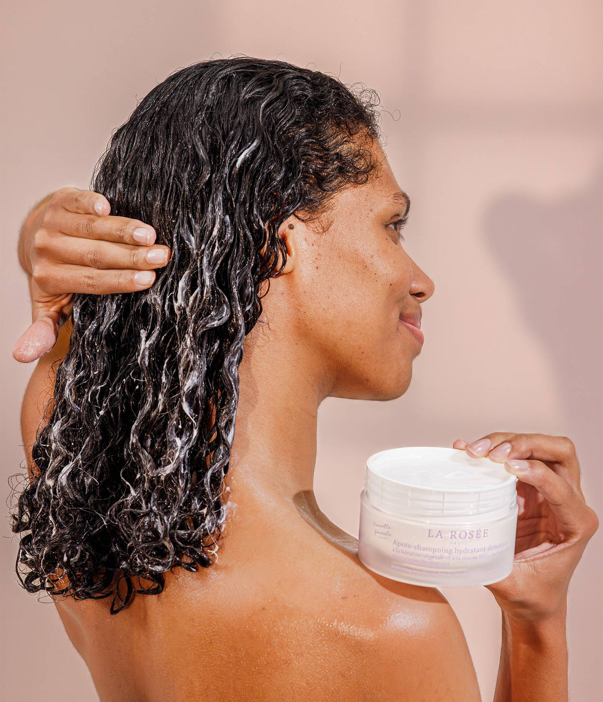Routine cheveux secs