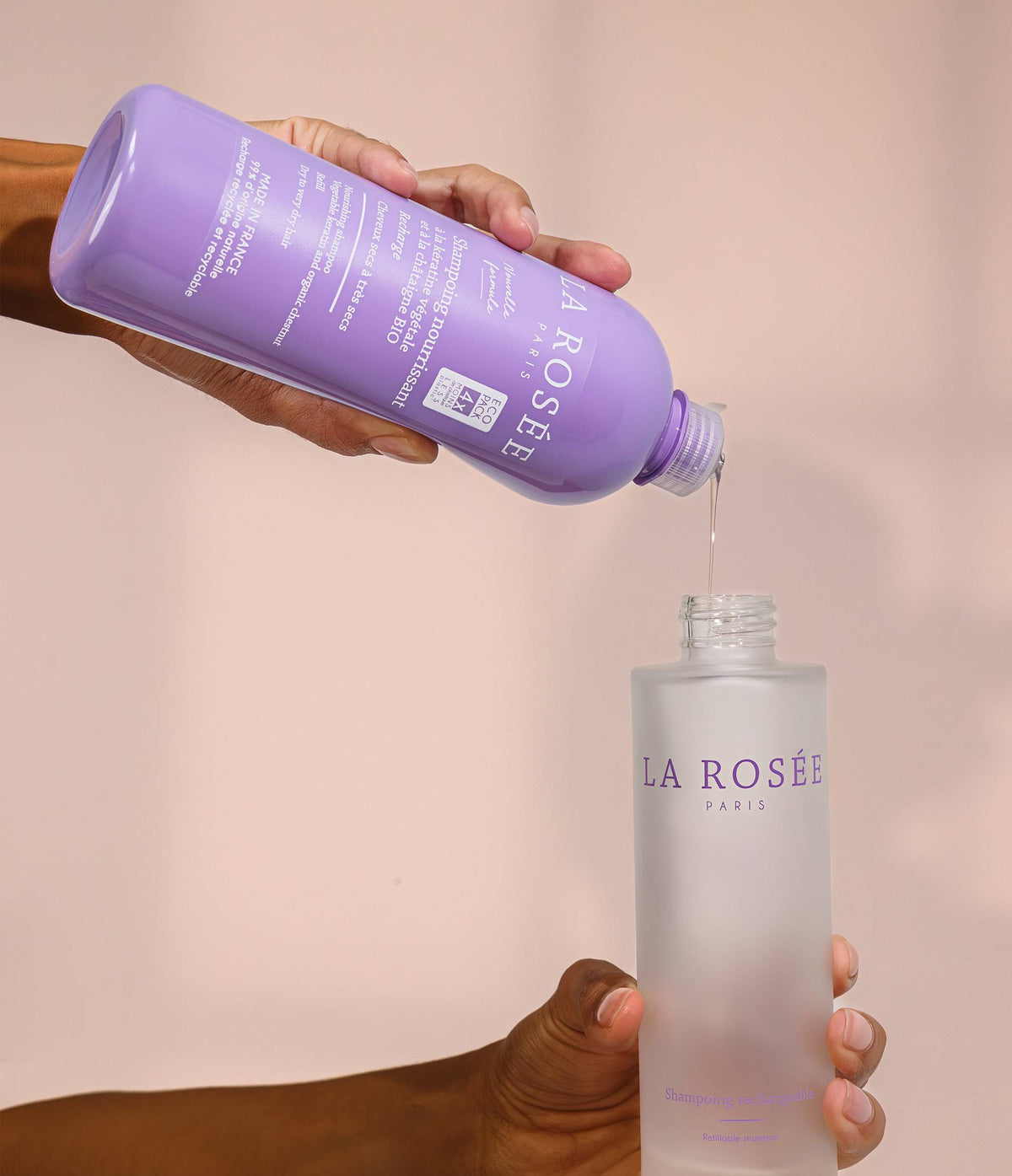 Routine cheveux secs