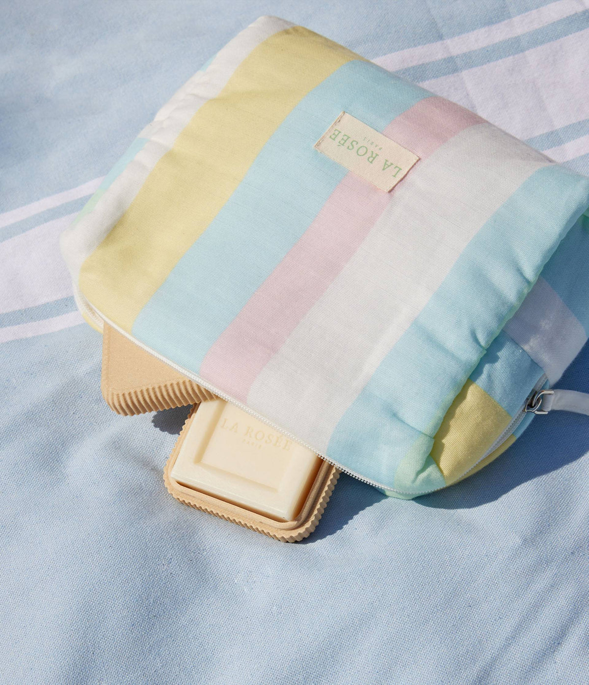 Trousse de toilette en double gaze de coton BIO